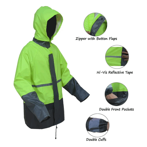 Rain Suit - Waterproof Protection & High Visibility JAMSCA 20098 - Image 3