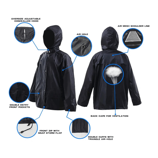 Rain Suit - Waterproof Protection & High Visibility JAMSCA 20099 - Image 3