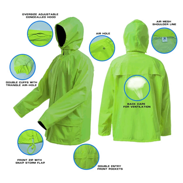 Rain Suit - Waterproof Protection & High Visibility JAMSCA 20097 - Image 4