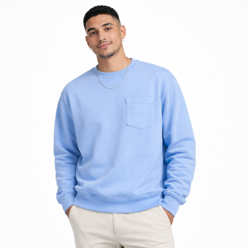 Custom Fleece Crewneck Pullover | 240–320 GSM | Unisex